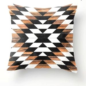 Aztec Tribal Throw Pillow